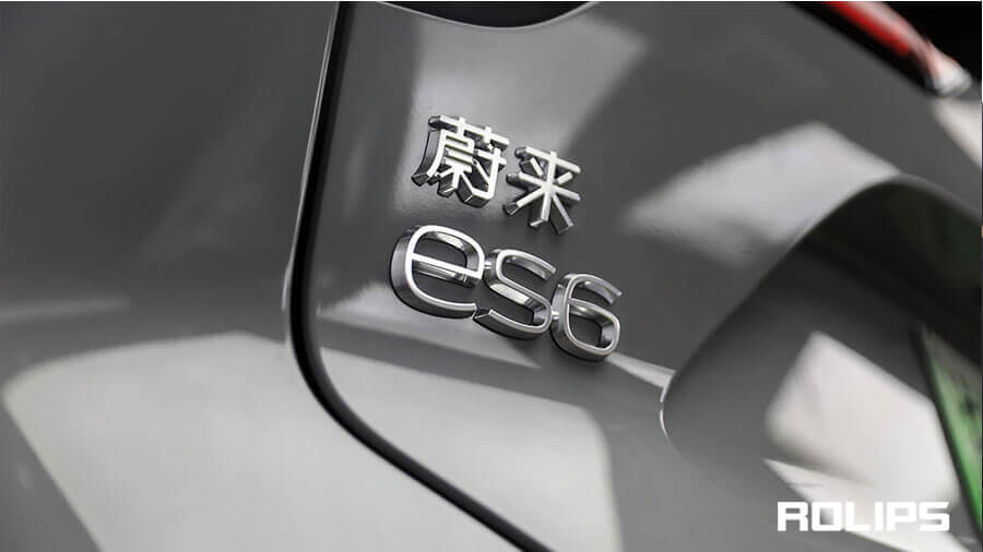 蔚來(lái)ec6白色施工羅利普斯隱形車(chē)衣（圖16）